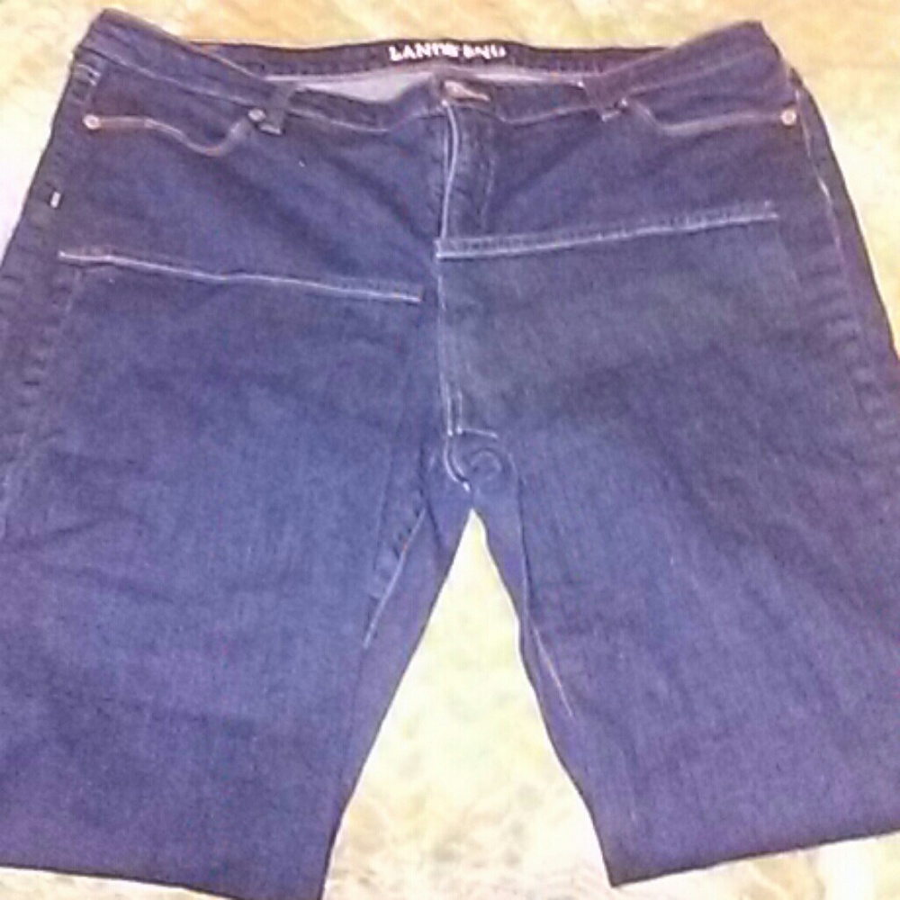 Dark indigo blue plus petite jeans